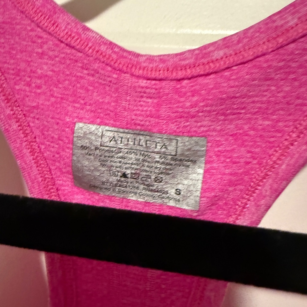 Pink Racerback Women's Top - Picture 3 of 3